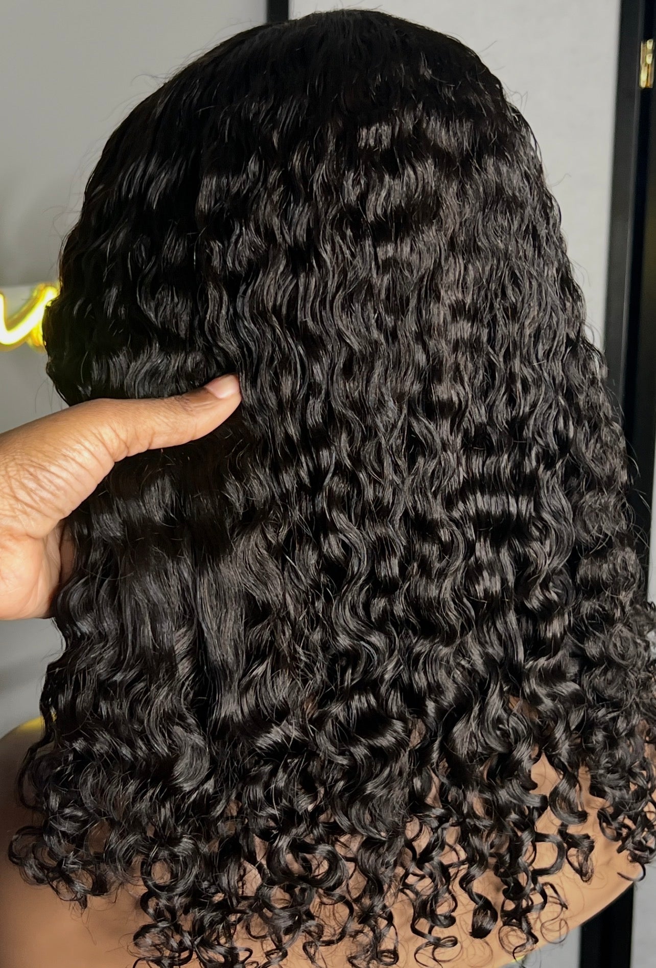 Natural Black Curly
