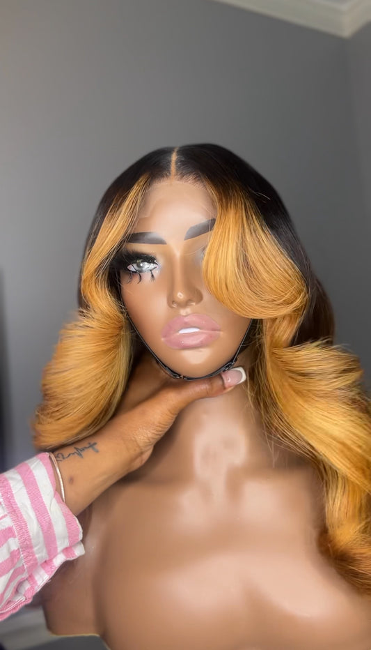 16” Brown & Blonde