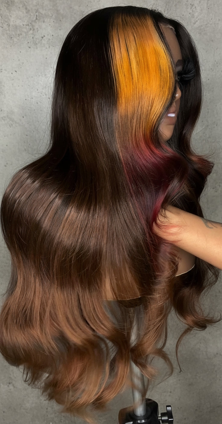 24” Chocolate/Cherry- Sunset