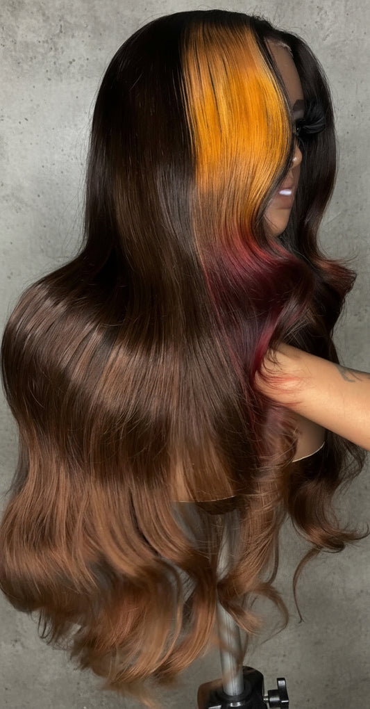 24” Chocolate/Cherry- Sunset