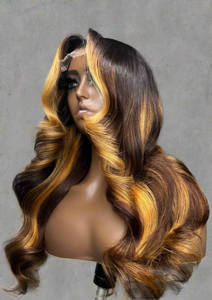 20” Caramel Kisses  (Middle Part)